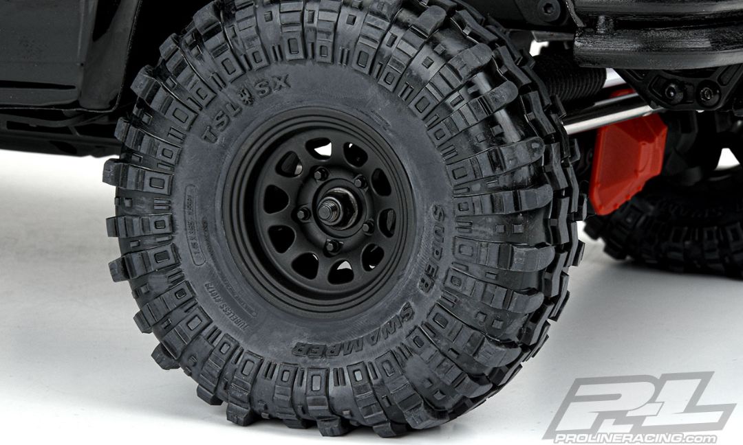 Pro-Line Keystone 1.55" Black Plastic Internal Bead-Loc 12mm