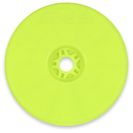 Pro-Line Velocity 4.0" Yellow Front or Rear 0 offset Wheels (4)