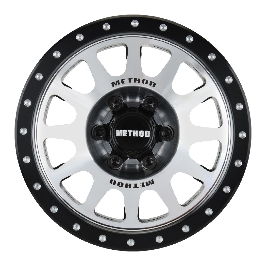 Pro-Line 2.9" Method 305 Silver Alum +2 Offset Wheel Faces (2)