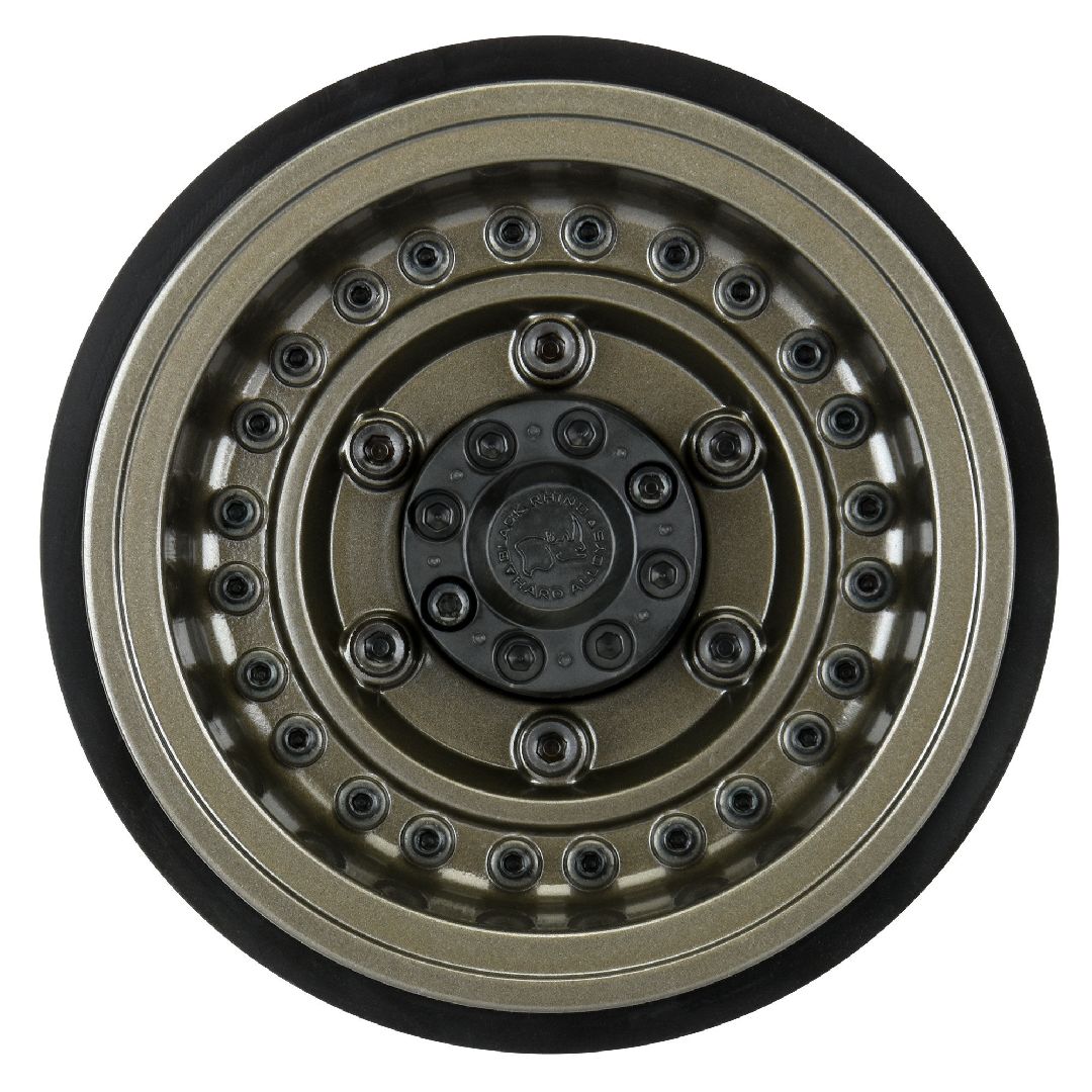 Pro-Line Black Rhino Gunmetal 2.9" Alum Dual Offset Wheels