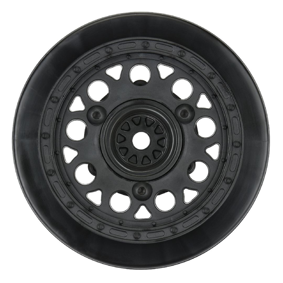 Pro-Line Showtime 2.2"/3.0" Black Rem Hex Dirt Oval Wheels