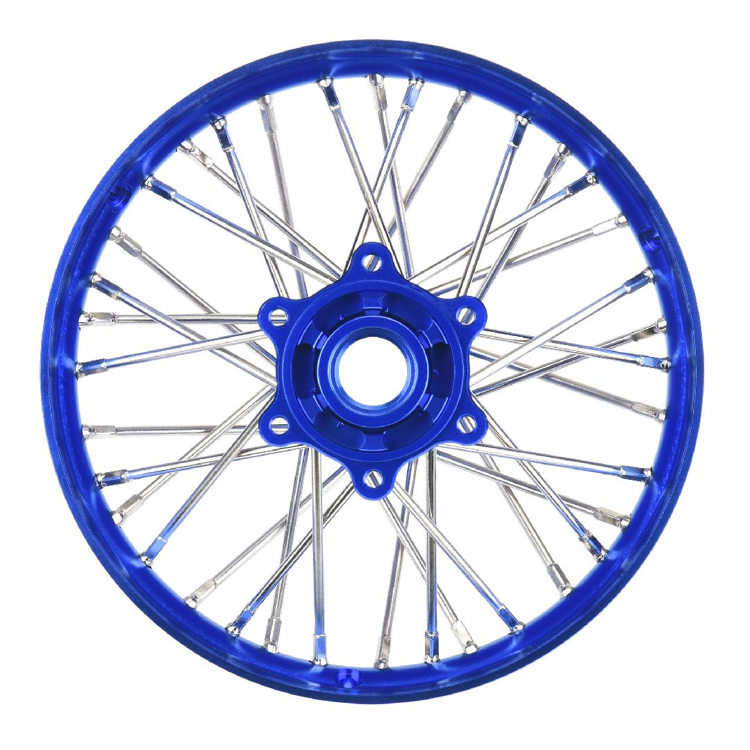 Pro-Line Pro-Spec Alum V2 Bead Rear Wheel, Blue