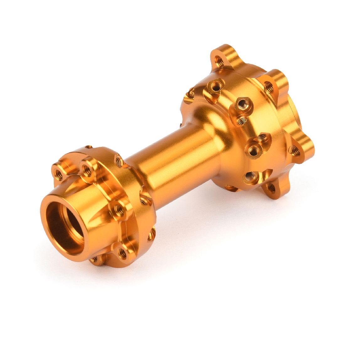 Pro-Line Pro-Spec Aluminum Rear Hub, Gold: Promoto-MX