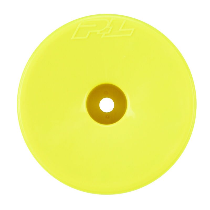Pro-Line Velocity F/R 2.2" 12mm Stadium Truck Wheels (4) Yellow