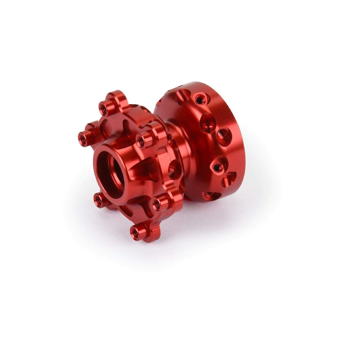 Pro-Line Pro-Spec Aluminum Front Hub Red: Promoto-SM