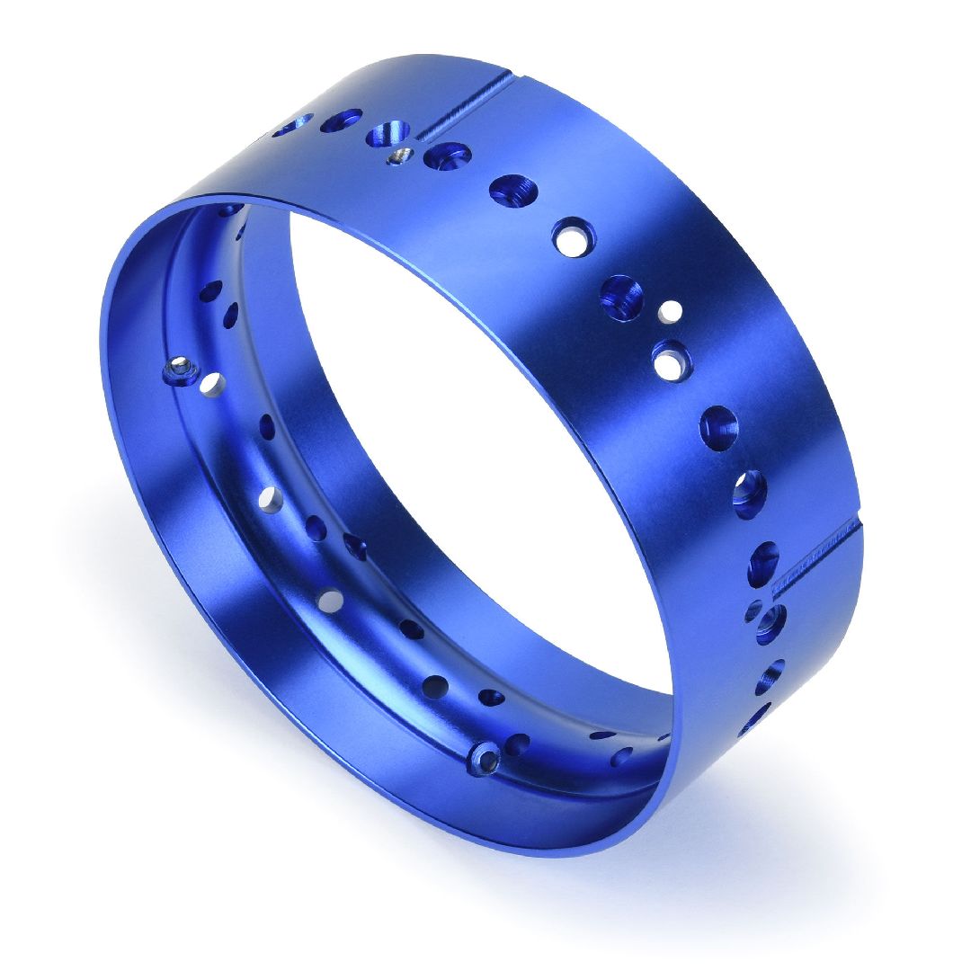 Pro-Line Pro-Spec Aluminum Rear Rim Blue: Promoto-SM