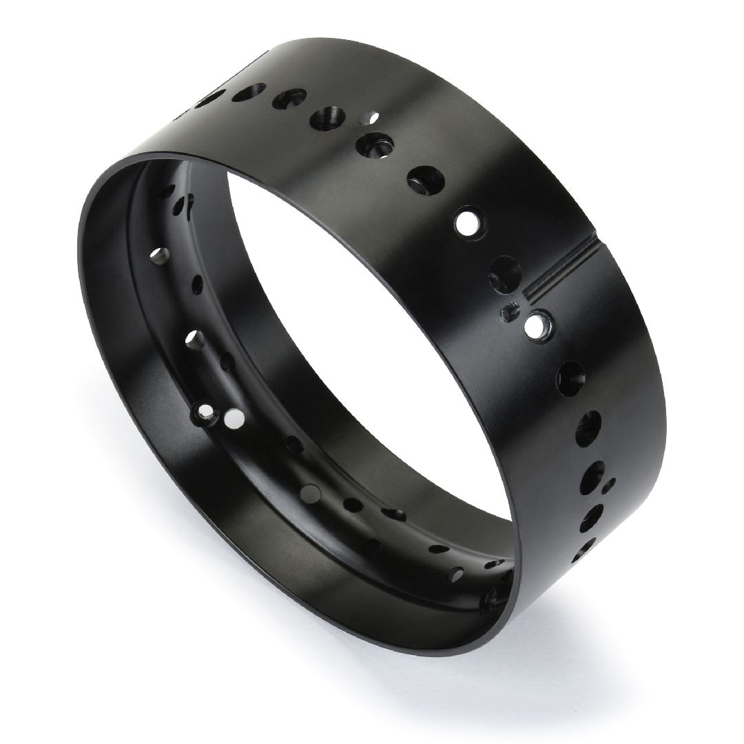 Pro-Line Pro-Spec Aluminum Rear Rim Black: Promoto-SM