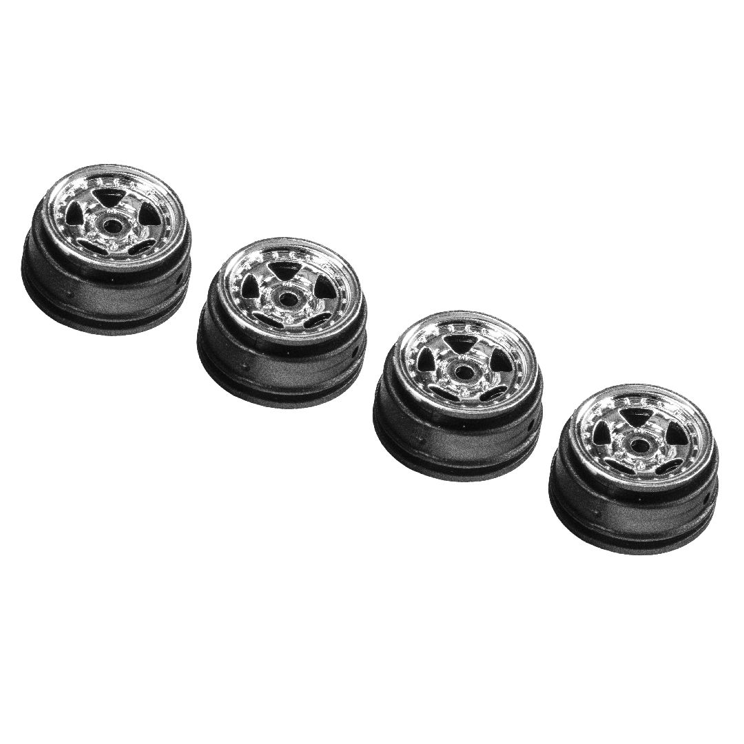 Pro-Line American Racing AR23 Wheel Chrome (4): Axial SCX30
