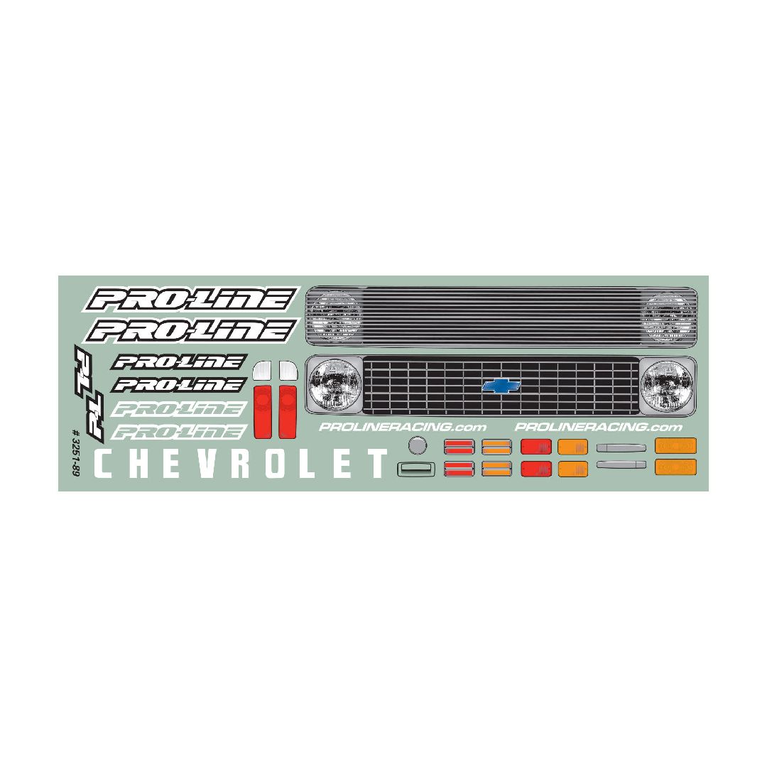 Pro-Line 1972 Chevy C-10 Clear Body for Stampede
