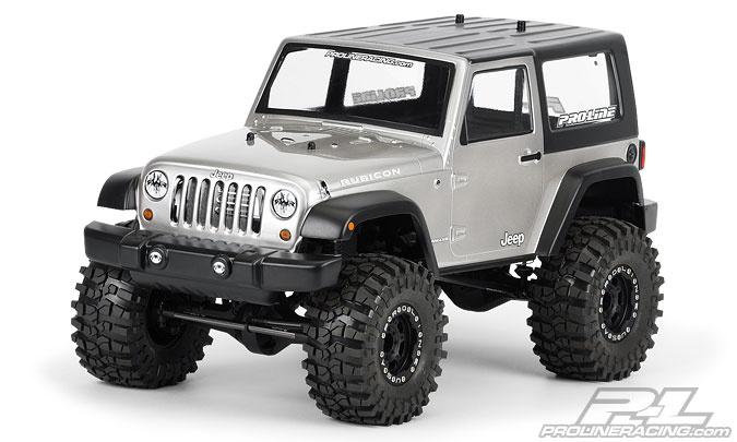 Pro-Line 2009 Jeep Wrangler Clear Body for 11.8