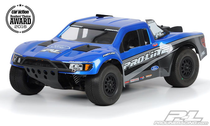 Pro-Line Flo-Tek Ford F-150 Raptor SVT Clear Body for PRO-Fusion SC 4x4, Slash 2wd, Slash 4x4, SC10 & SCTE