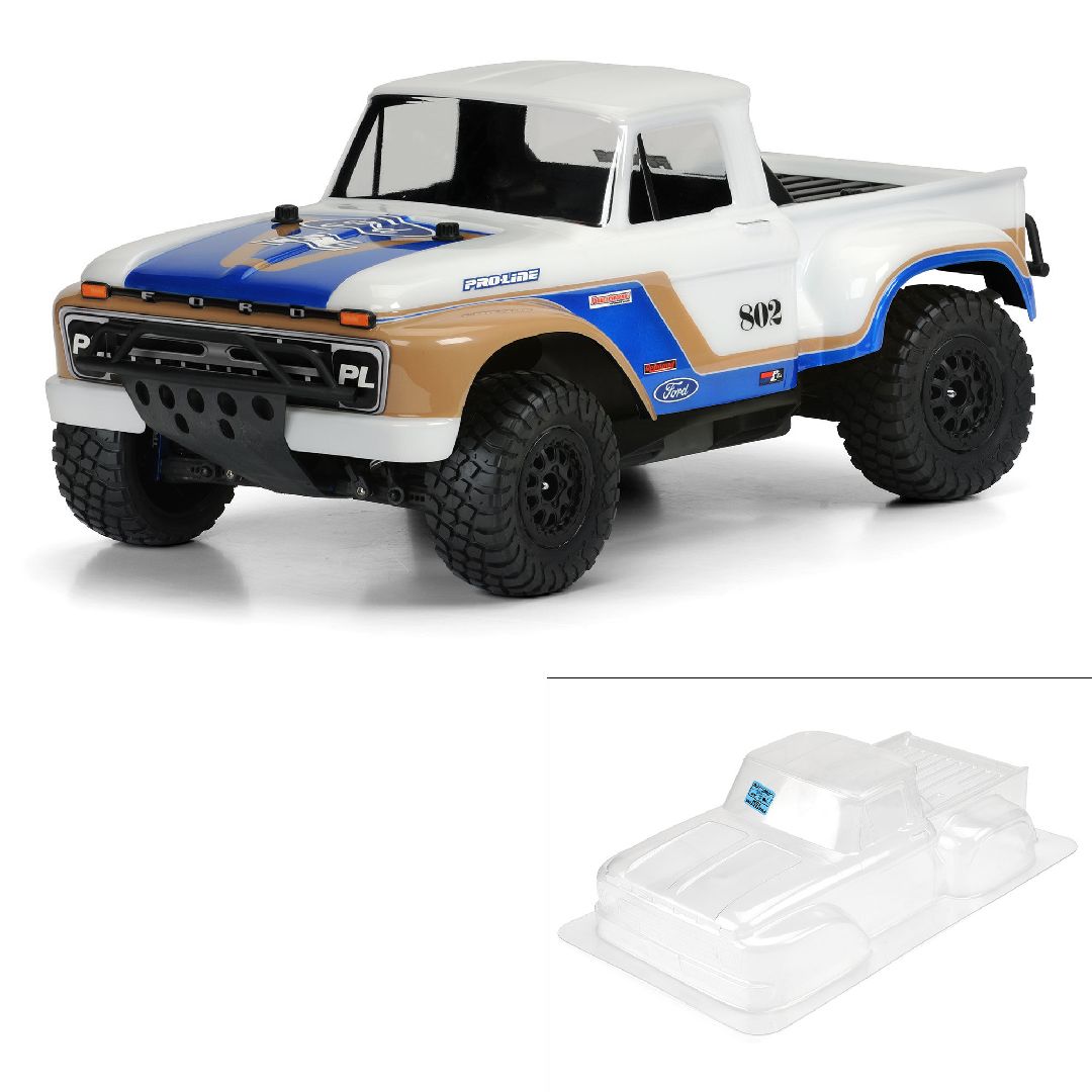 Pro-Line 1966 Ford F-100 Clear Body (with extended body mounts)