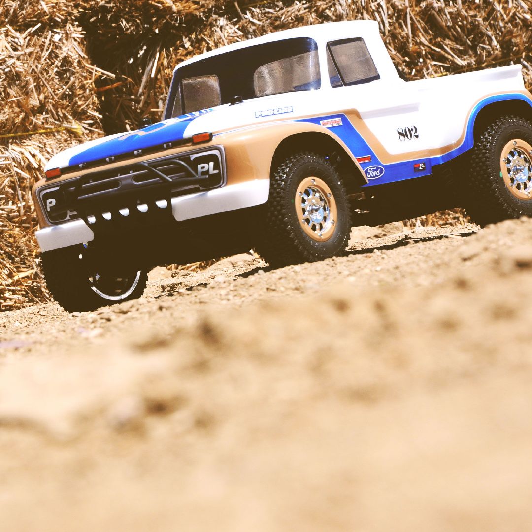 Pro-Line 1966 Ford F-100 Clear Body (with extended body mounts)