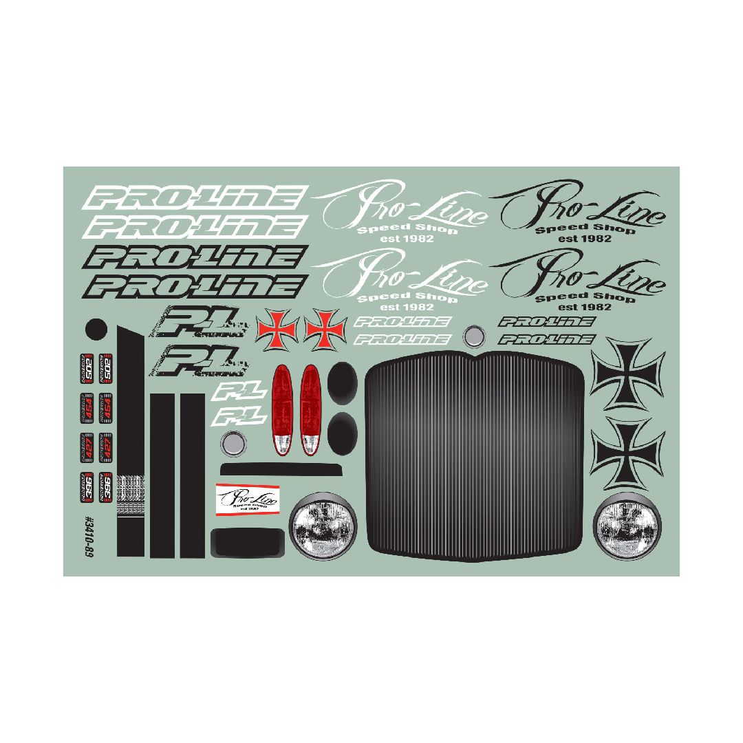 Pro-Line Rat Rod Clear Body for REVO 3.3, E-REVO & SUMMIT