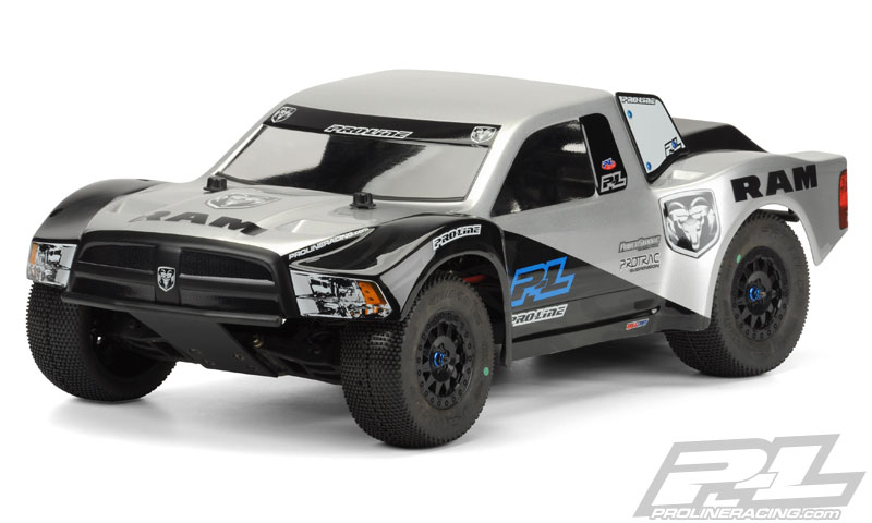 Pro-Line Ram 2500 Clear Body for PRO-Fusion SC 4x4, Slash 2wd, Slash 4x4, SC10 & SCTE