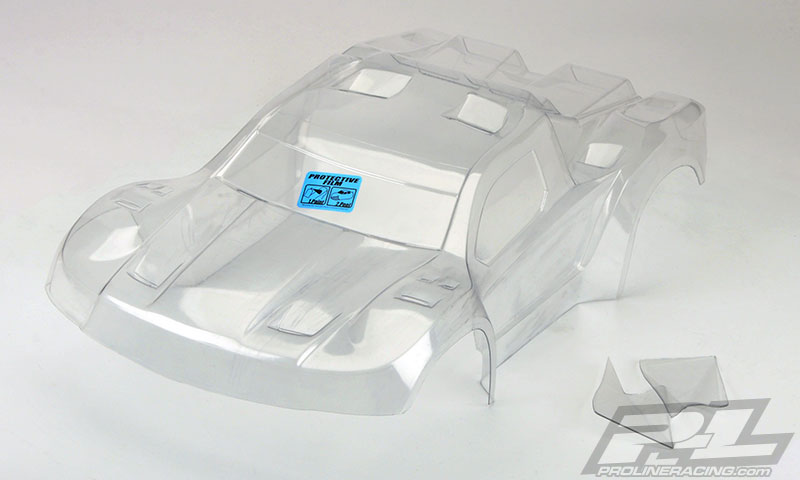 Pro-Line Pre-Cut Flo-Tek Fusion Clear Body for PRO-Fusion SC 4x4, Slash 2wd, Slash 4x4, SC6.1, 22SCT & SCTE