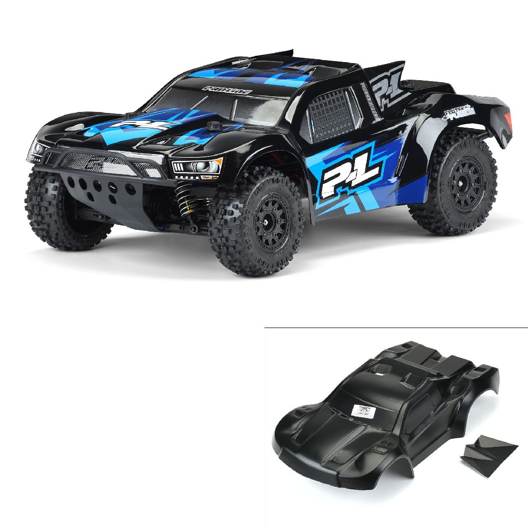 Pro-Line Pre-Painted / Pre-Cut Flo-Tek Fusion (Black) Body