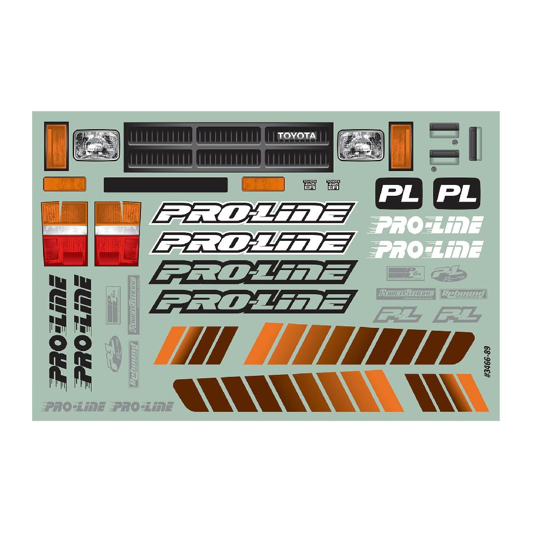 Pro-Line 1985 Toyota HiLux SR5 Clear Body (Cab & Bed)