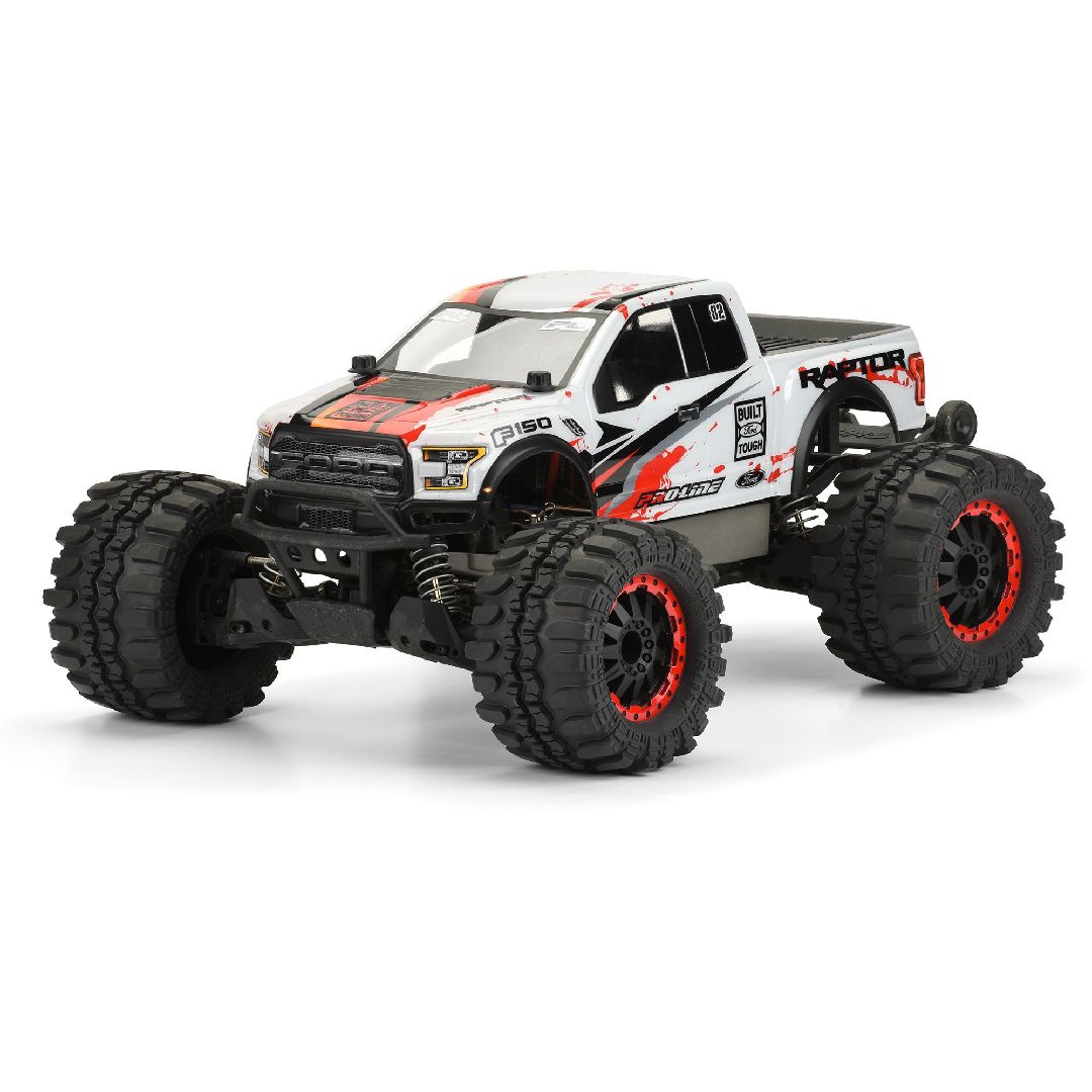 Pro-Line 2017 Ford F-150 Raptor Clear Body for Stampede