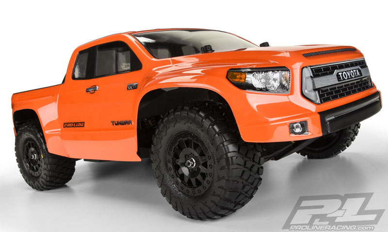 Pro-Line Toyota Tundra TRD Pro True Scale Clear Body for SC Pro-Line Toyota Tundra TRD Pro True Scale Clear Body for SC