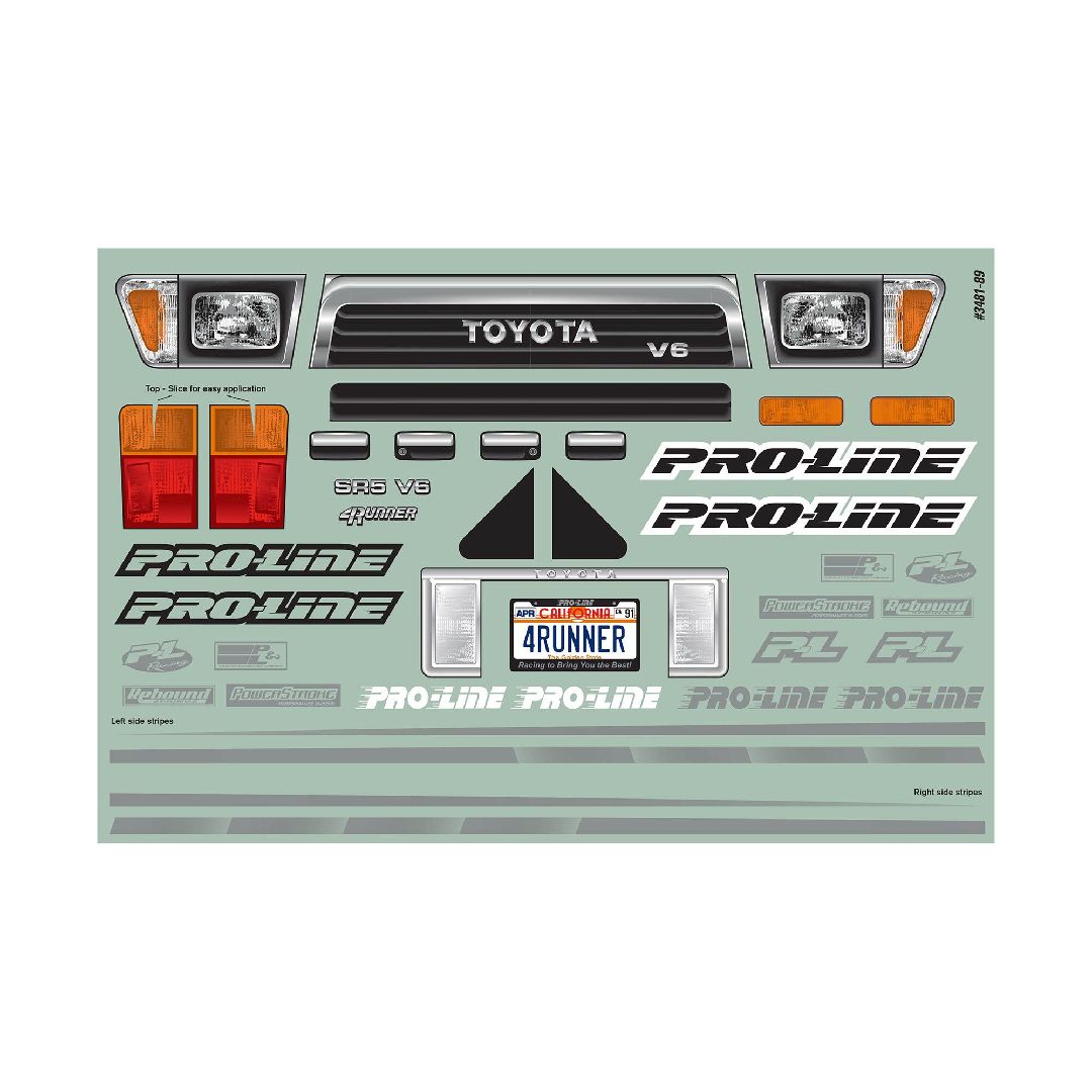 Pro-Line 1991 Toyota 4Runner Clear Body