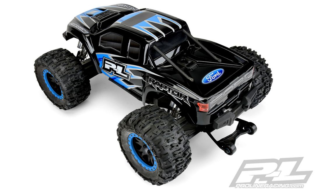 Pro-Line Pre-Cut 2017 Ford F-150 Raptor Black Body X-MAXX