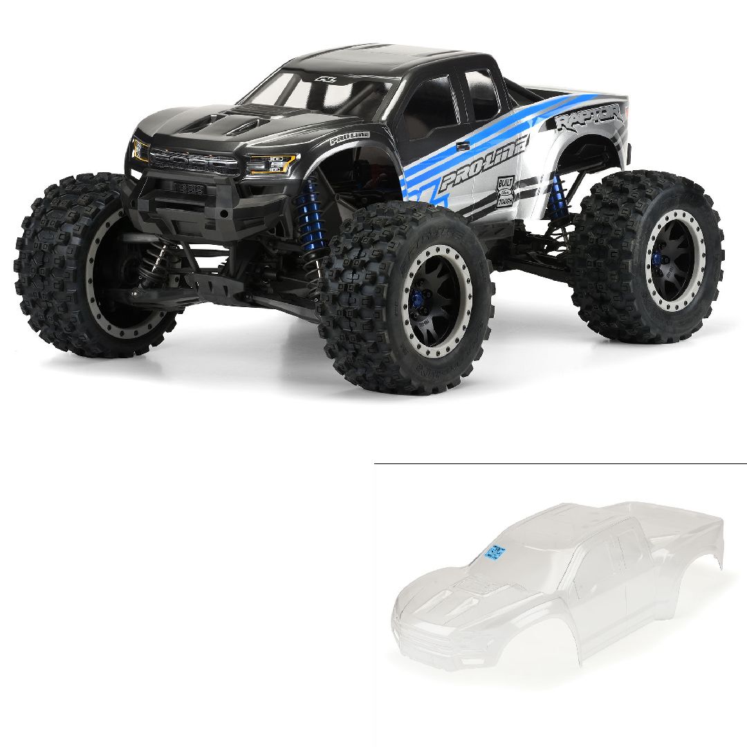 Pro-Line Pre-Cut 2017 Ford F-150 Raptor Clear Body for X-MAXX
