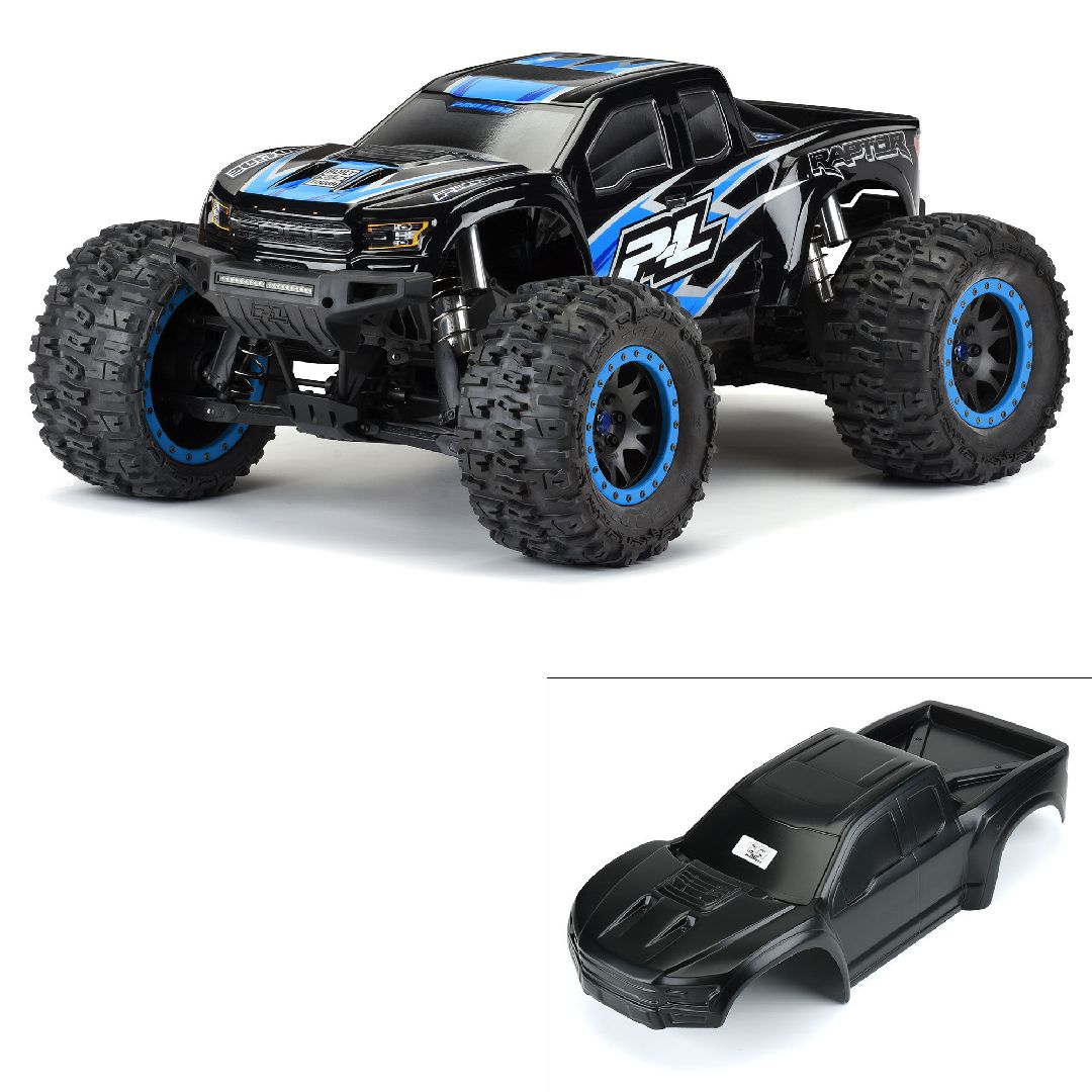 Pro-Line Pre-Cut 2017 F-150 Raptor Tough-Color (Black) Body