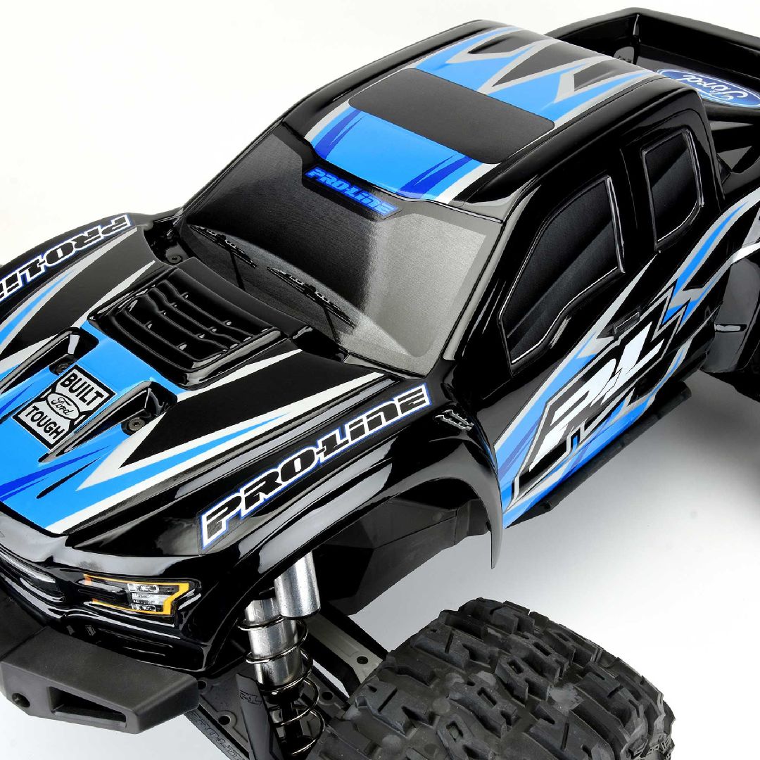 Pro-Line Pre-Cut 2017 F-150 Raptor Tough-Color (Black) Body
