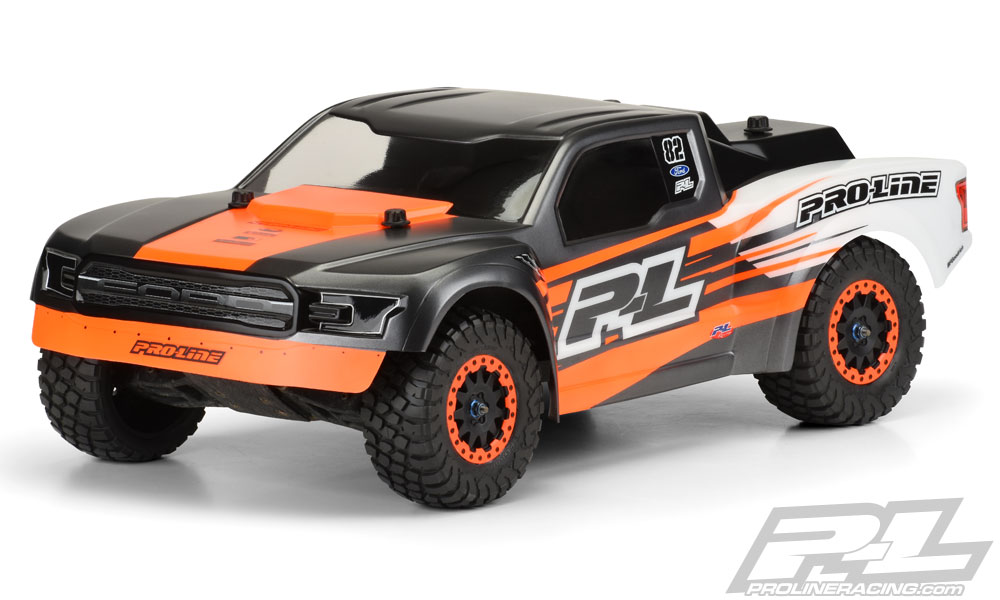 Pro-Line 2017 Ford F-150 Raptor Desert Truck Clear Body for PRO-Fusion SC 4x4, Slash 2wd, Slash 4x4, SC6.1, 22SCT & SCTE