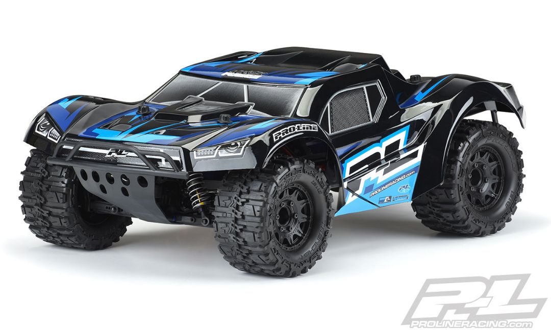 Pro-Line Pre-Painted / Pre-Cut Monster Fusion (Black) Body for PRO-Fusion SC 4x4, Slash 2wd & Slash 4x4 with 2.8