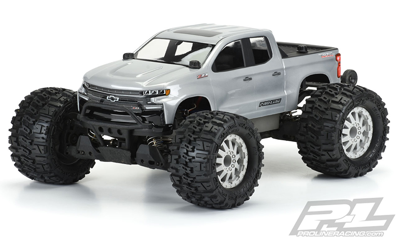 Pro-Line 2019 Chevy Silverado Z71 Trail Boss Clear Body for PRO-MT 4x4 & Stampede 4x4