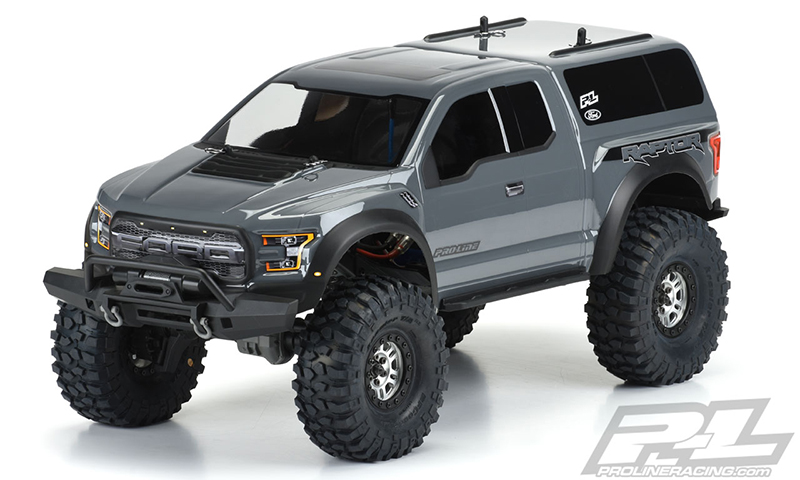 Pro-Line 2017 Ford F-150 Raptor Clear Body for 12.8