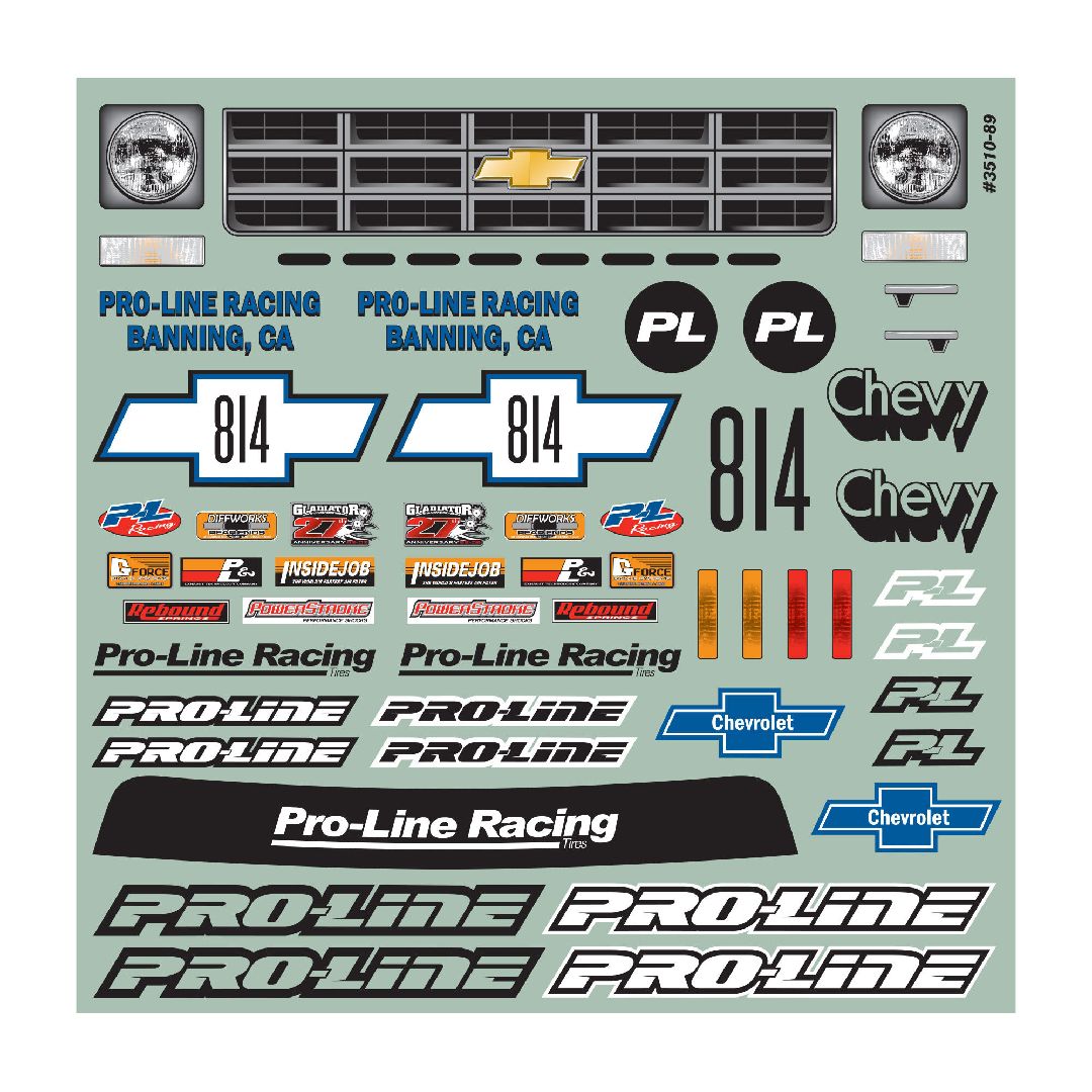Pro-Line 1978 Chevy C-10 Race Truck Clear Body