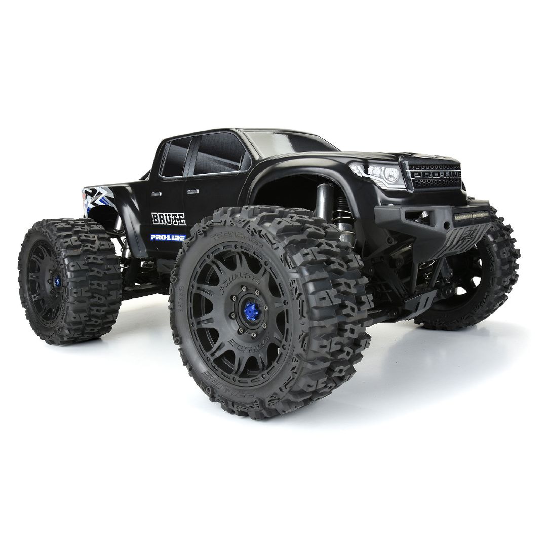 Pro-Line 1/5 Pre-Cut Brute Bash Armor Black Body for X-MAXX