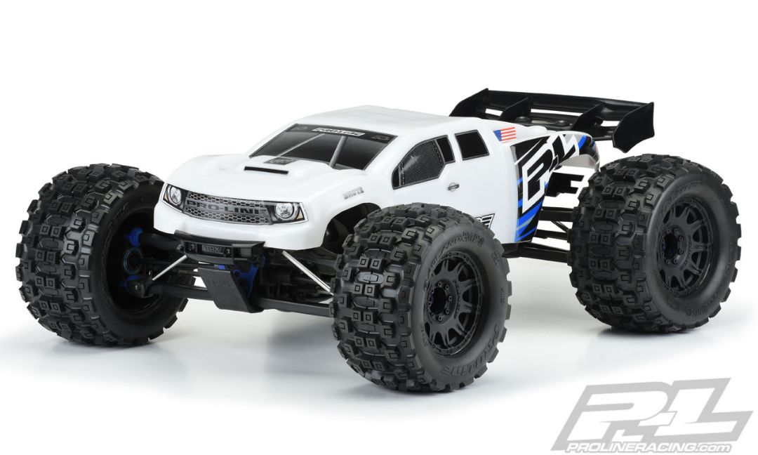 Pro-Line Pre-Cut Brute Bash Armor (White) Body for E-REVO 2.0