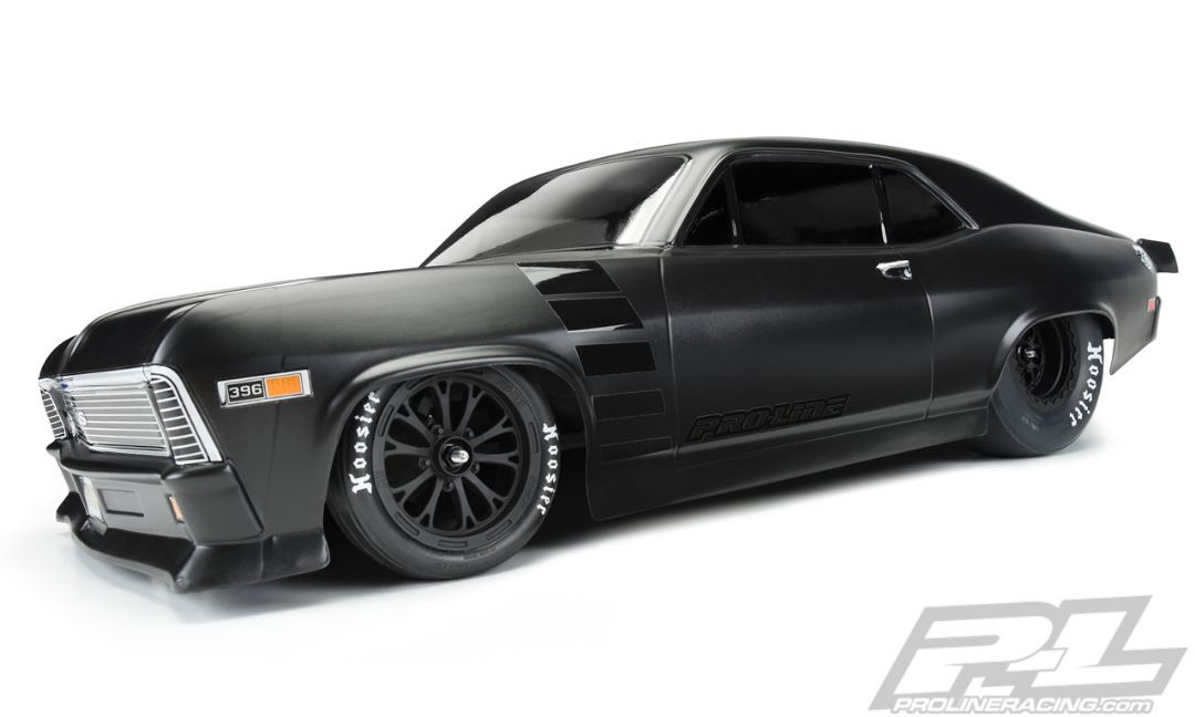 Pro-Line 1969 Chevrolet Nova Clear Body Slash 2wd Drag Car