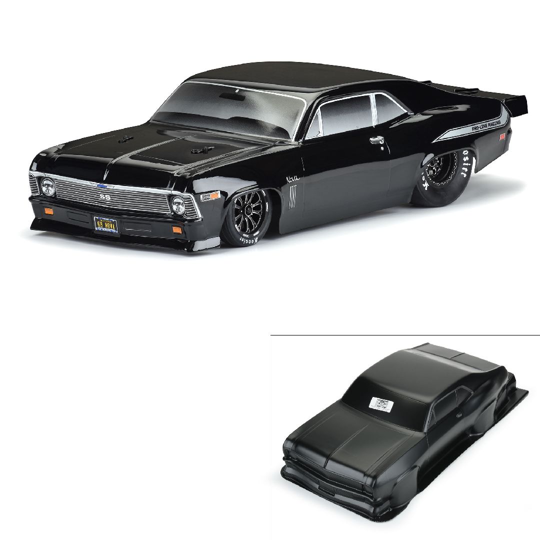 Pro-Line 1969 Chevrolet Nova Tough-Color (Black) Body