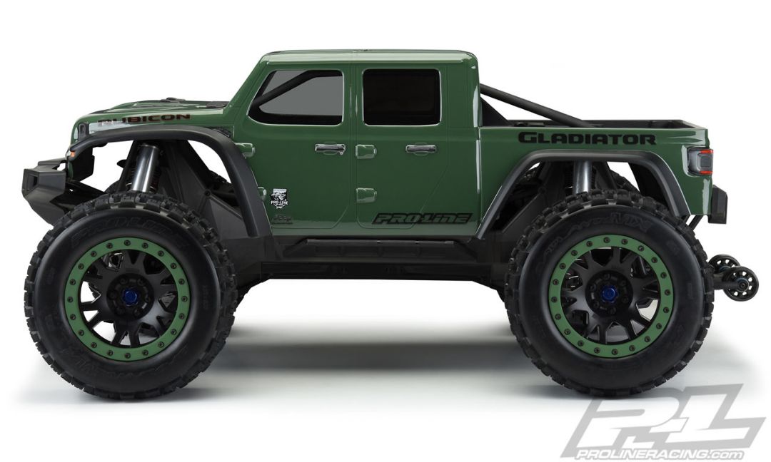 Pro-Line Pre-Cut Jeep Gladiator Rubicon Clear Body X-MAXX Pro-Line Pre-Cut Jeep Gladiator Rubicon Clear Body X-MAXX