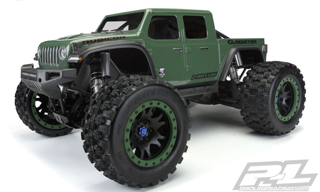 Pro-Line Pre-Cut Jeep Gladiator Rubicon Clear Body X-MAXX Pro-Line Pre-Cut Jeep Gladiator Rubicon Clear Body X-MAXX