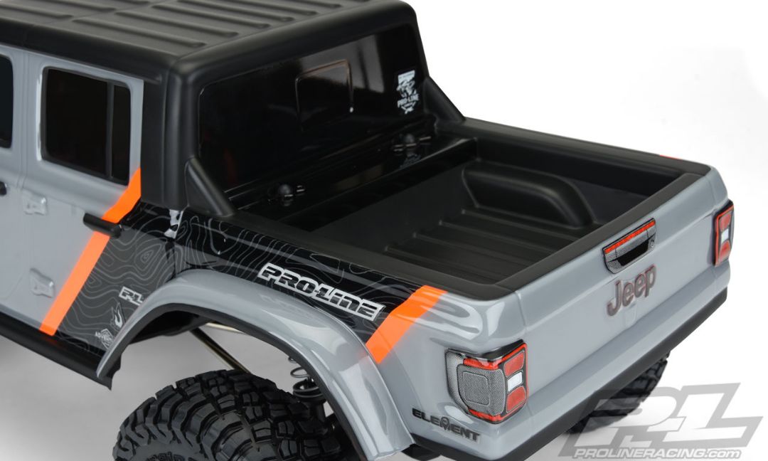 Pro-Line 2020 Jeep Gladiator Clear Body 12.3" WB Crawlers