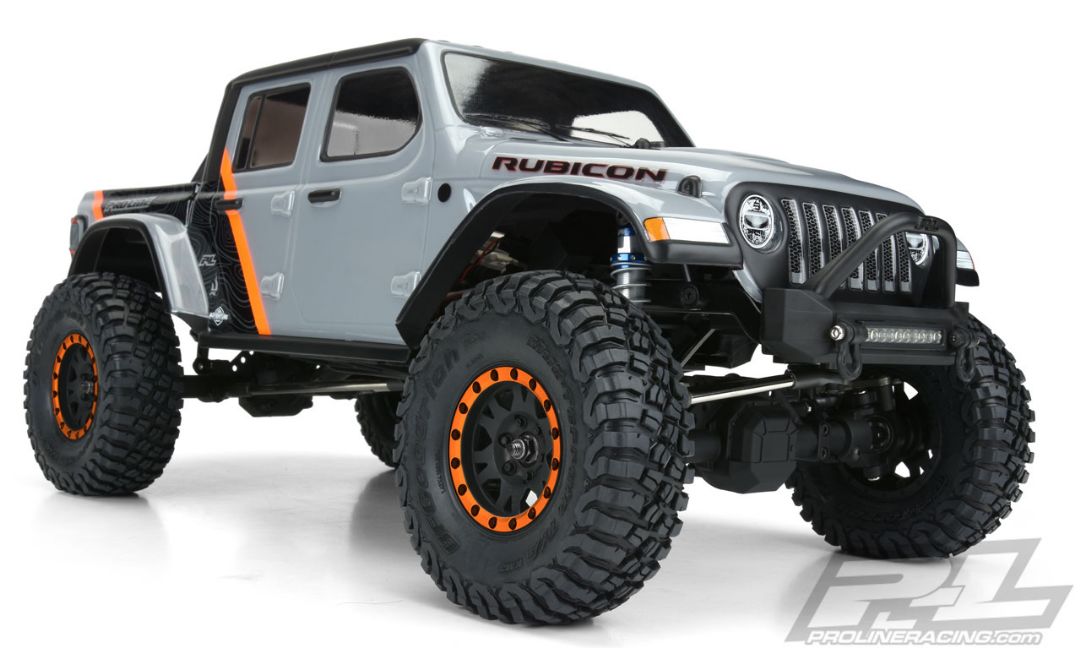 Pro-Line 2020 Jeep Gladiator Clear Body 12.3" WB Crawlers