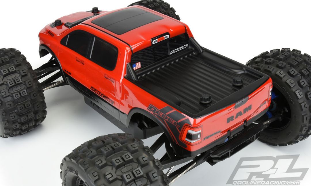 Pro-Line Pre-Cut 2020 Ram Rebel 1500 Clear Body E-REVO 2.0