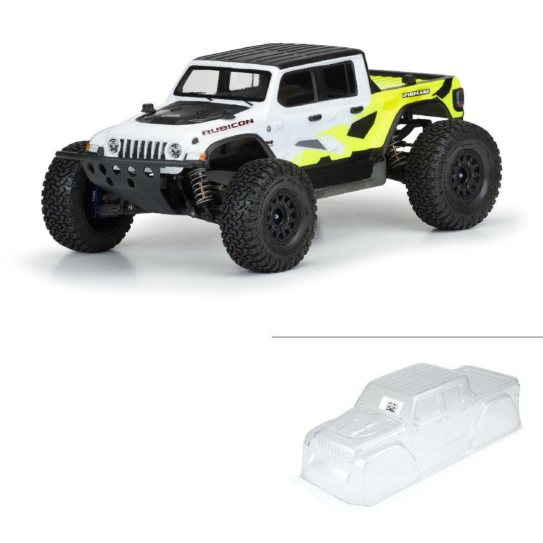 Pro-Line Jeep Gladiator Rubicon Clear Body for Slash 4x4