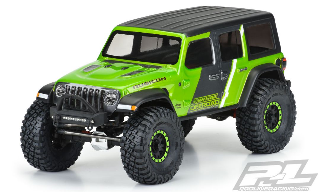 Pro-Line Jeep Wrangler JL Unlimited Rubicon Clear Body for 12.3