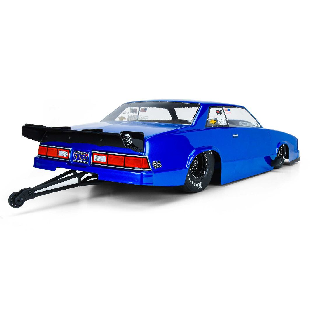 Pro-Line 78 Chevy Malibu Clear Drag Body:22S/DR10/Slash 2wd