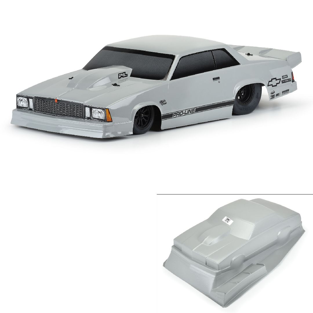 Pro-Line Racing 1978 Chevy Malibu Tough-Color (Stone Gray) Body