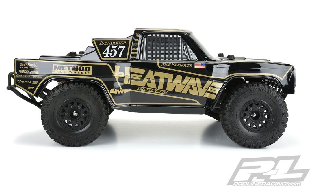 Pro-Line Pre-Cut 1967 Ford F-100 (Black) Body for SC