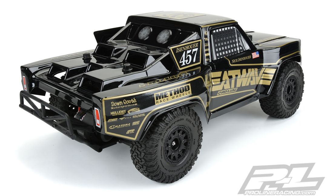 Pro-Line Pre-Cut 1967 Ford F-100 (Black) Body for SC