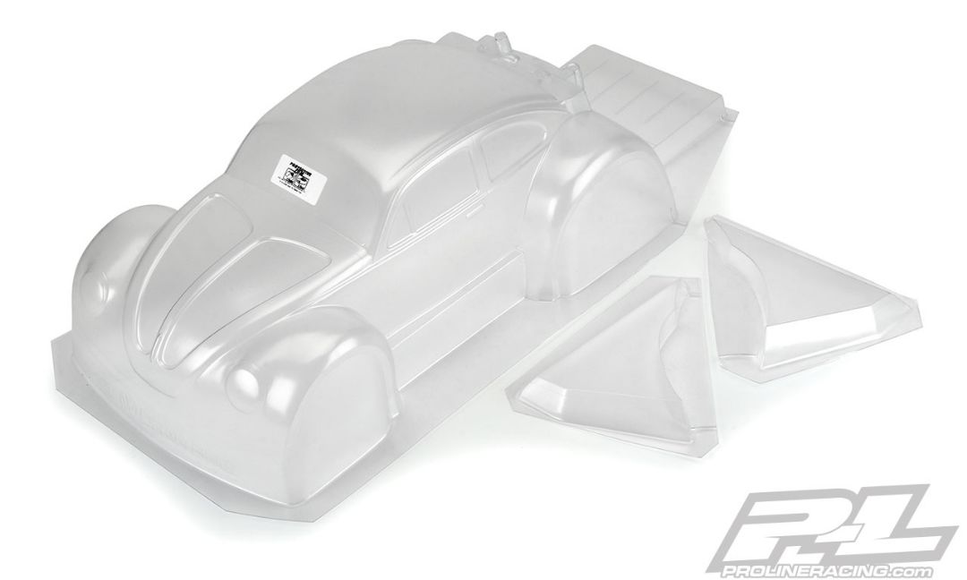 Pro-Line Volkswagen Drag Bug 1/10 Clear Body - Click Image to Close